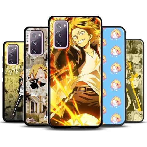 Denki Kaminari My Hero Academia Phone Case For Samsung Galaxy S20 FE S8 S9 S10 Plus Note 10 Plus Note 20 S21 Ultra Cover