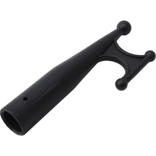 Black Nylon Rowing Boats Kayak Raft Dinghy Hook Head Replacement Top Round Telescopic Pole Pipe Tube Boat Accessories