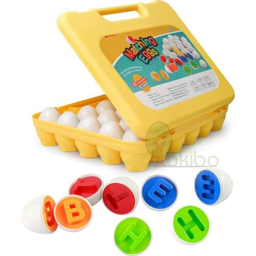 Montessori Toys Eggs Screws Match Game Wooden Puzzle 3D For Children Learning Education Math Toy Kids Baby Toys 1 to 2 Years