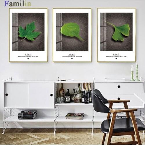 Wall Art Canvas Painting Green Grass Land Quotes Abstract Panting Nordic Posters And Prints Wall Pictures For Living Room Décor