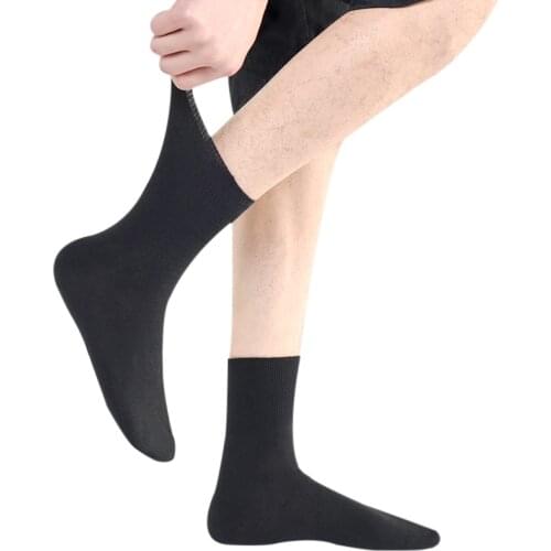 Diabetic Socks for Diabetics Hypertensive Patients Prevent Varicose Veins Loose Mouth Sock Bamboo Cotton Material Unisex 0044