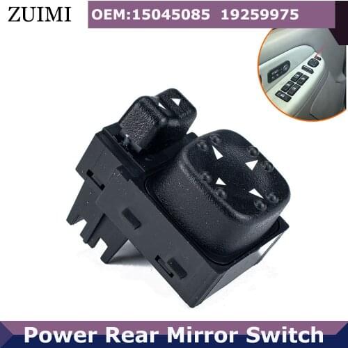 Power Adjust Mirror Switch Rear View Mirror Control Button 15045085 For GM Tahoe Avalanche Silverado Sierra Yukon 1500 2500 HD