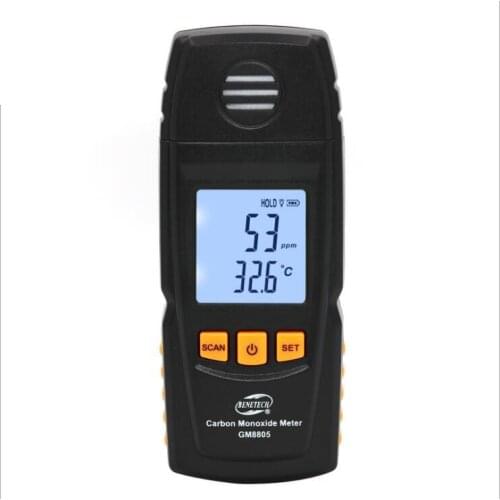 Portable Handheld Carbon Monoxide Meter High Precision CO Gas Detector Analyzer Measuring Range 0-1000ppm detector de gas