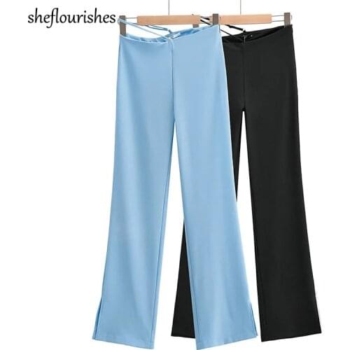 Sheflourishes Women's Wide Trousers
