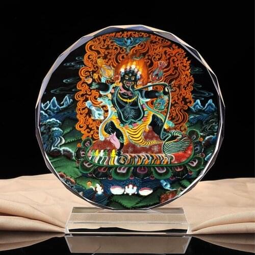 Tibetan Thangka - Tantric Vajra, Bodhisattva portrait, home worship, crystal ornaments, crafts, decorations