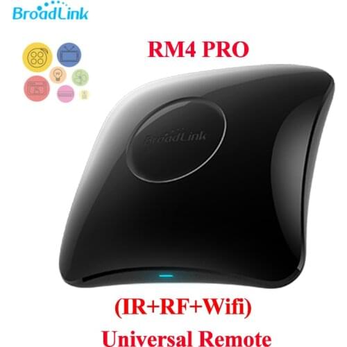 2020 Broadlink RM4 PRO, Universal Remote Controller Wifi IR RF Remote Control TV Air Conditioning Work with Alexa Google Home