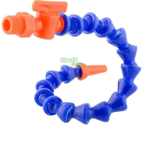 1/4" Nozzle Plastic Flexible Coolant Pipe Valve/Milling Lathe Milling CNC Machine Switch