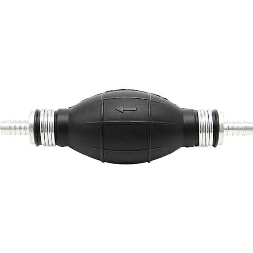 40GF 1PC Rubber And Aluminum Fuel Line Pump Primer Bulb Hand Primer Gas Petrol Pumps