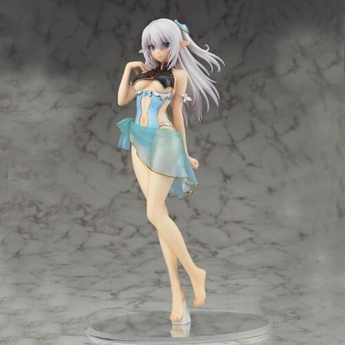 Anime Figure Toys Shining Blade Heroines Allina Swimsuit Ver Princess Elf PVC Action Figure Toys Collection Model Game Doll