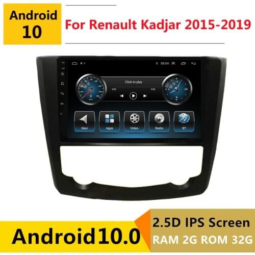 2G RAM Android car stereo for Renault Kadjar 2015 2016 2017 2018 2019 radio navigation GPS Multimedia Player headunit