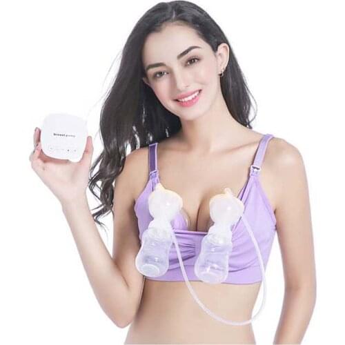 Maternity Bra Cotton Maternity Bra for Nursing Push Up Hands Free Breast Pump Bra Maternity Breast Feeding Bra Underwear
