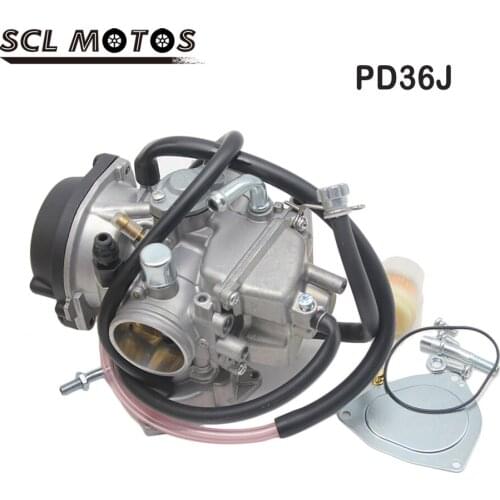 SCL MOTOS 1PC Motorcycle 36mm PD36J Carburetor For QUAD ATV KFX 400 KFX400 2003~2006 UTV SUZUKI LTZ400 2003-2009