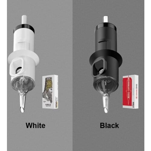 Qink White Cartridge Tattoo Needles Revolution Round Liner #12 0.35mm Needles 1201RL 1203 1205 1207 1209 1211 1214 20pcs