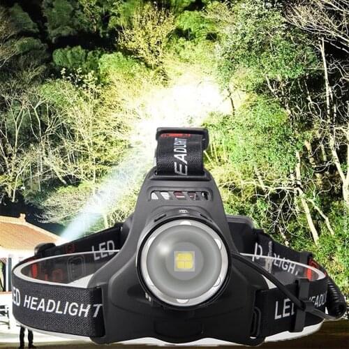 8000LM XHP70.2 LED Headlight Powerful Fishing Lamp usb rechargeable xhp50.2 superbright Adjustable zoom LED Headlamp