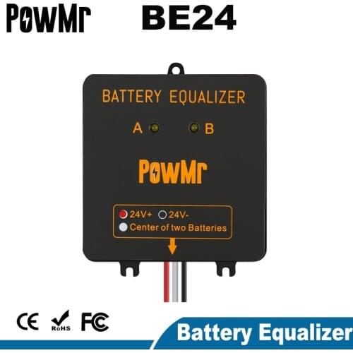 New 24V Solar System Battery Equalizer Battery Balancer Charger Controller For Gel Flood AGM Lead Acid Batteries Bank System