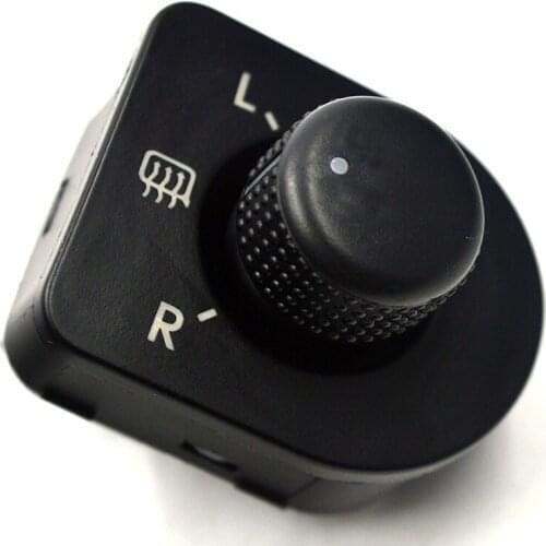 Heatable Side Mirror Switch 1 J1959565F for VW Golf 4 Bora Jetta Beetle T5