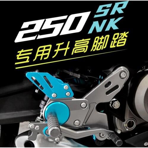 For Cfmoto 250sr 250nk Refitting Cnc Aluminum Alloy Lifting Pedal Assembly and Pedal Brake Lifting Bracket