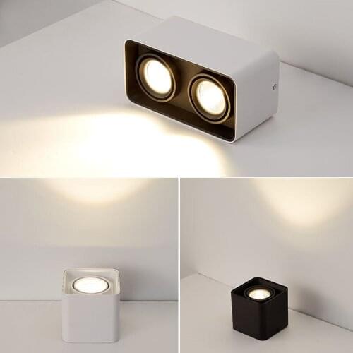 Ceiling lamp square COB lamp living room lamp