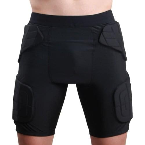 Professional Eva Sponge Sports Safety Hip Pad Padded Soccer Shorts Skateboard Goalkeeper Shorts Football Outdoor Thicken Guard
