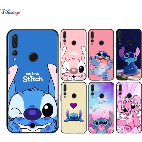 Silicone Cover Lilo Stitch Disney For Huawei Honor 20i 10i 20E V9 9A 9N 9S 9i 9X 9 9C Play 3E Lite Pro RU Soft Phone Case