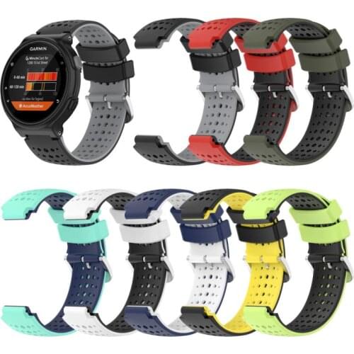 Bracelet Strap For Garmin Forerunner220 230 235 620 630 735 Watchband Silicone Replacement Wrist Strap For Garmin Forerunner