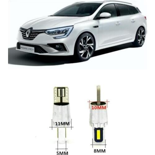 Canbus Led Parking Light Lamp Bulb For Renault duster megane 2 logan captur clio laguna 2 ESPACE GRAND SCENIC KADJAR KANGOO
