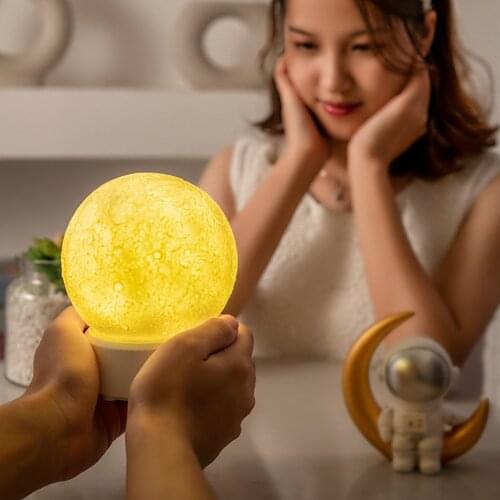 LED Moon Night Light Universe Starry Sky Rotate Projector Lamp Colorful Flashing Star Kids Baby Gift
