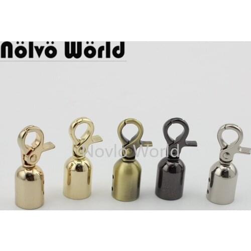 3 pieces test, 5 colors, 52*17mm, metal hanger connects tassel buckle with screws handbags handles hardware accessories