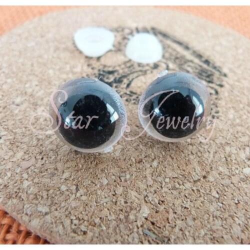 16mm round shape high quality plastic clear toy safety eyes +washers fit for bear doll accessories/100pcs (not 100pair)/#fet