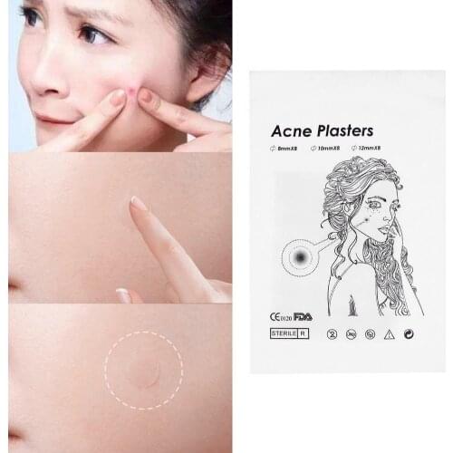 24PCS/Set Acne Pimple Patch Invisible Acne Stickers Blemish Treatment Acne Master Pimple Remover Beauty Tool Skin Care