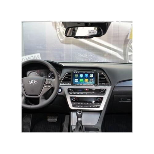 2DIN Android 10 Octa core Car DVD player GPS navigation radio Stereo for HYUNDAI SONATA LF 2015-2016 2017 2018 Radio