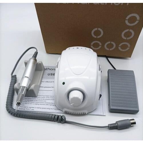 65W Manicure Machine BT-Marathon Champion Control Box Strong 210 35000RPM Handpiece Set Electric Nail Drill Nail File Equipment