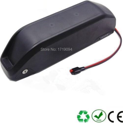 Free shipping cruiser fat snow bike electric bike scooter battery power down tube shark pack 52v 17.5ah 30A with 3A charger