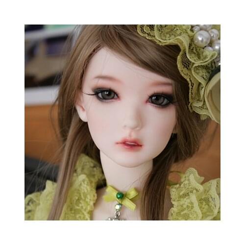 Free makeup&eyes !top quality 1/3 bjd doll Supia doll Rosy lina ver A green female manikin model recast resin doll