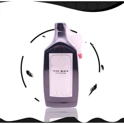 Free Shipping 360ml / 420g / Bottle Pure Black Makkuro Tattoo Outlining Ink