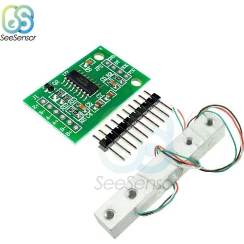 10KG 5KG 3KG 2KG 1KG 100g Load Cell HX711 AD Module Weight Sensor Electronic Scale Aluminum Alloy Weighing Pressure Sensor