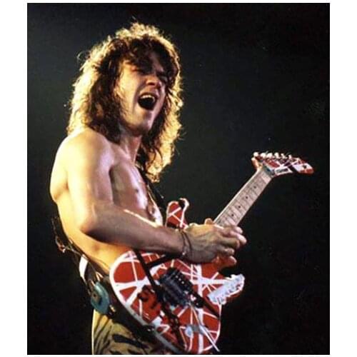 New Mosaic 5d Diamond Full spuare&round Diamond eddie van halen 5d DIY Diamond Embroidery Needlework Paintings