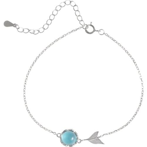 925 Sterling Silver Pin Glass Antler Necklace Creative Fashion Versatile Trendy Neckchain Simple Niche Design Clavicle