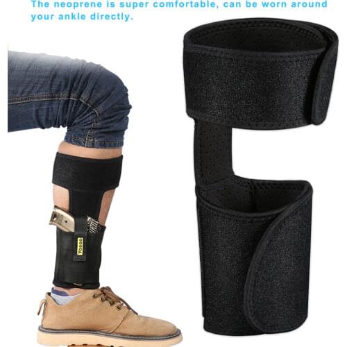 Tactics Concealed Ankle Holster Leg Gun Holder For LCP 380&LCP LC9 Pistol G17/19/22/23 9mm Hidden Carry