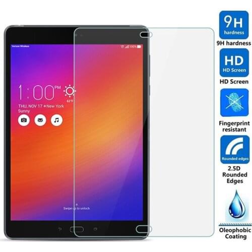 High aluminum Tempered Glass 9H Explosion Proof Protective Film Screen Protector for Asus Zenpad Z8S ZT582KL 8.0 inch tablet