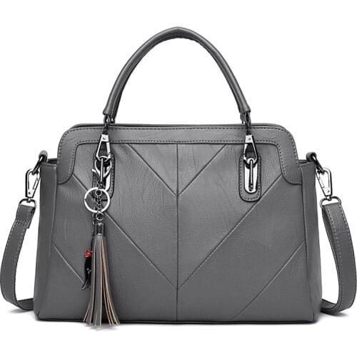 2021 New Tassel Women Bag Vintage Handbag Casual Tote High Quality Shoulder Bags for Women Large Capacity Ladies Hand Bags