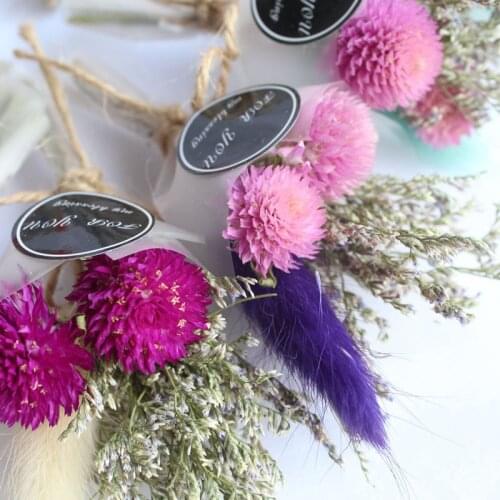 1pc Mini Natural Dried Flowers Grass DIY Craft Gifts Packing Dried Flowers Photo Props Romantic Wedding Home Decoration