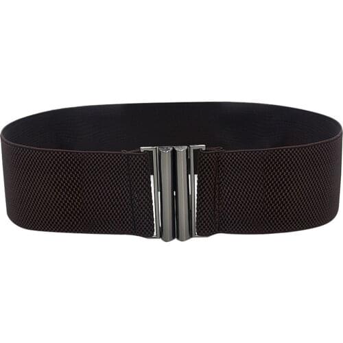 1pc Fashion Women Vintage Belt Skinny Elastic Soft Leather Wide Self Tie Wrap Around Waist Band Simple Ladies Dress Accessories