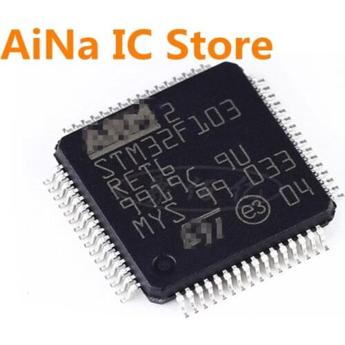 5pcs-50pcs/LOT STM32F103RET6 STM32F103 LQFP-64 ARM IC Original
