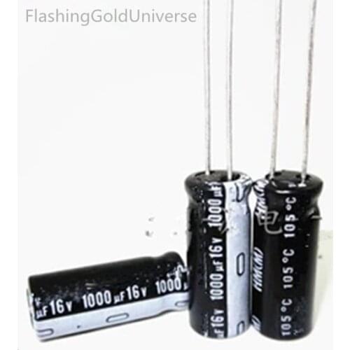 16V 1000UF 1000UF 16V Aluminum Electrolytic Capacitors Size:8X16.8X20 best quality
