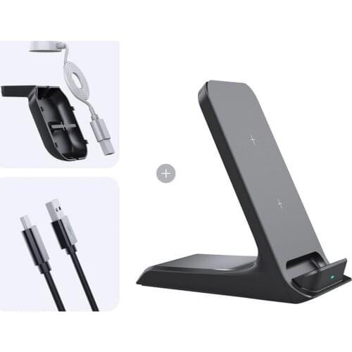 DC9V 2A/3A Phone Wireless Charger 3 In 1 Wireless Charging Holder Fast Charging Holder For Earphone Case Watch Charger