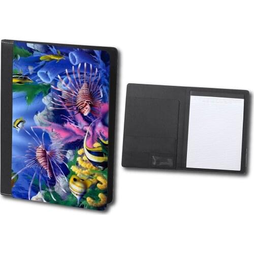 MERCHANDMANIA elegant folder under the sea fish and coral school material child office personalized Institute