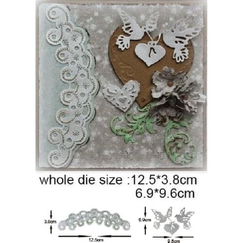 Metal Cutting Dies Swirl stripe frame 2020 New Crafts Stencils For Paper card Scrapbooking making Embossing Dies Cuts