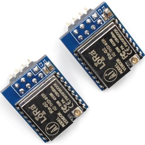 Elecrow 2pcs SX1278 LoRa 433MHz v1.0 LoRa Spread Spectrum Wireless Module Hypermedia 10KM 43 DIY Kit Smart Home Meter Reading