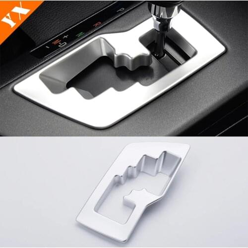 For Toyota RAV4 2016 2017 2018 Accessories ABS Silver Car gear shift switch button panel control Sticker cover interior product